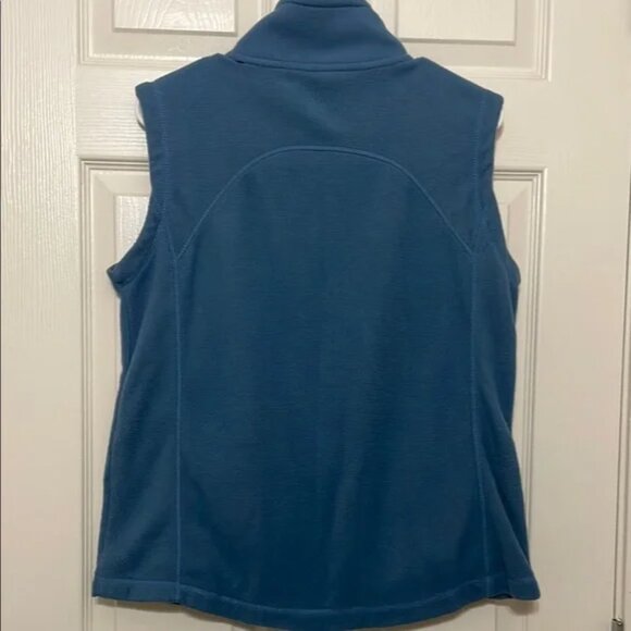 Indigo Blue Fleece Vest SIZE M - Picture 3 of 3